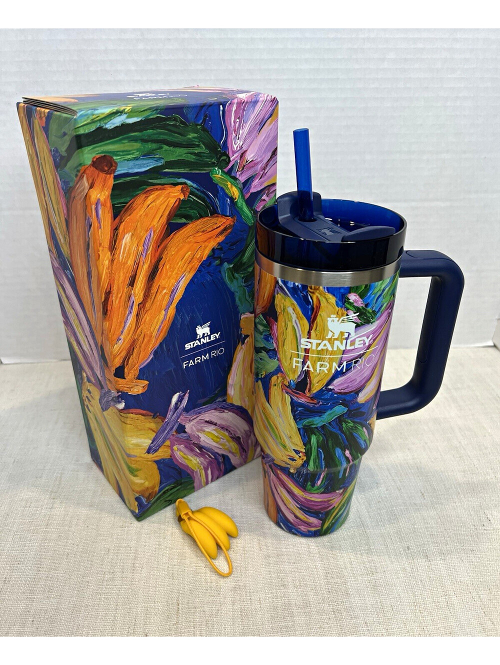 Stanley Farm Rio 30 oz Insulated Tumbler w/ Handle Drink-Through Lid & Straw